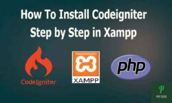 How To Install CodeIgniter in Xampp